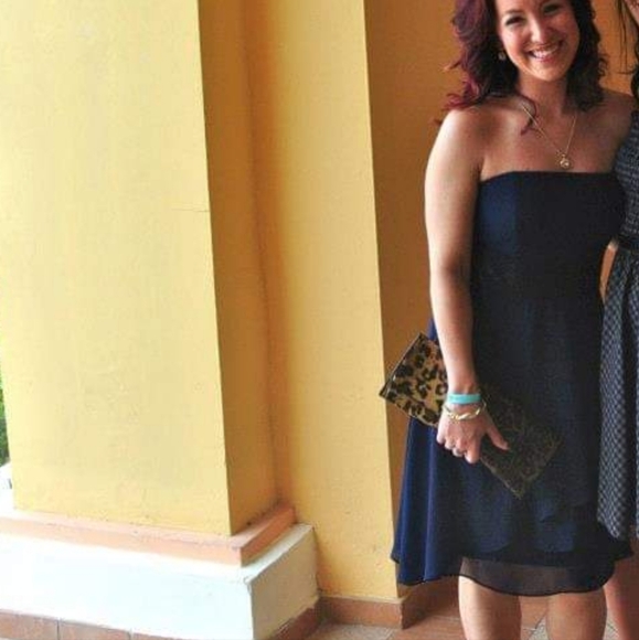 Strapless cocktail dress - Picture 5 of 5